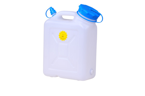 Weithalskanister 11 Liter HD-PE,natur, UV Schutz