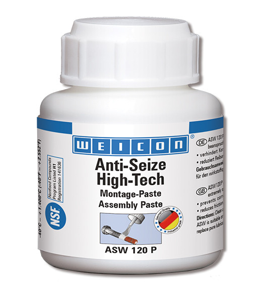 WEICON Anti-Seize ASW 120 P Pinseldose á 120 g